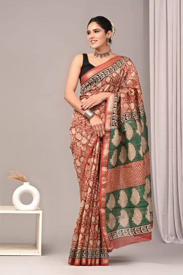 Exclusive Maheswari Silk Saree - Traditional Elegance Redefined