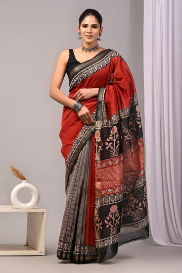 Exclusive Maheswari Silk Saree - Traditional Elegance Redefined