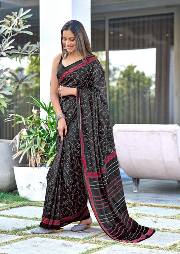 Ajrakh Fancy Hand Block Mulmul Cotton Sarees – Feel the Luxury of Soft Cotton