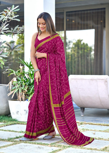 Ajrakh Fancy Hand Block Mulmul Cotton Sarees – Feel the Luxury of Soft Cotton