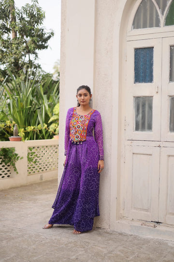 Navratri Collection 2025 – Bandhani & Kutchi Gamthi Patchwork Set
