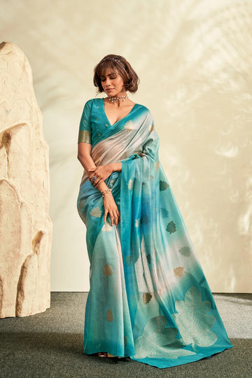 Faddism Asopalava Soft Handloom Silk Saree