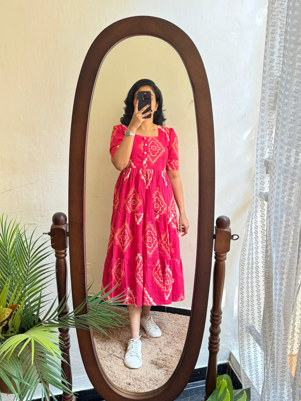 Faddism Rayon Frocks Kurti Collection for Women