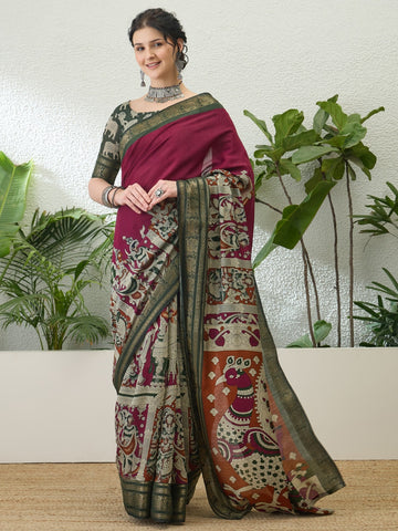Faddism Tara Vol-2 PV Cotton Saree