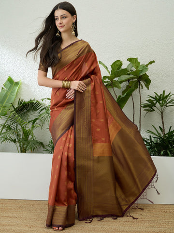 Faddism Cyril Soft Silk Saree
