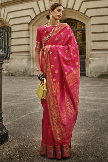 Faddism Kavalli Silk Soft Handloom Weaving Saree
