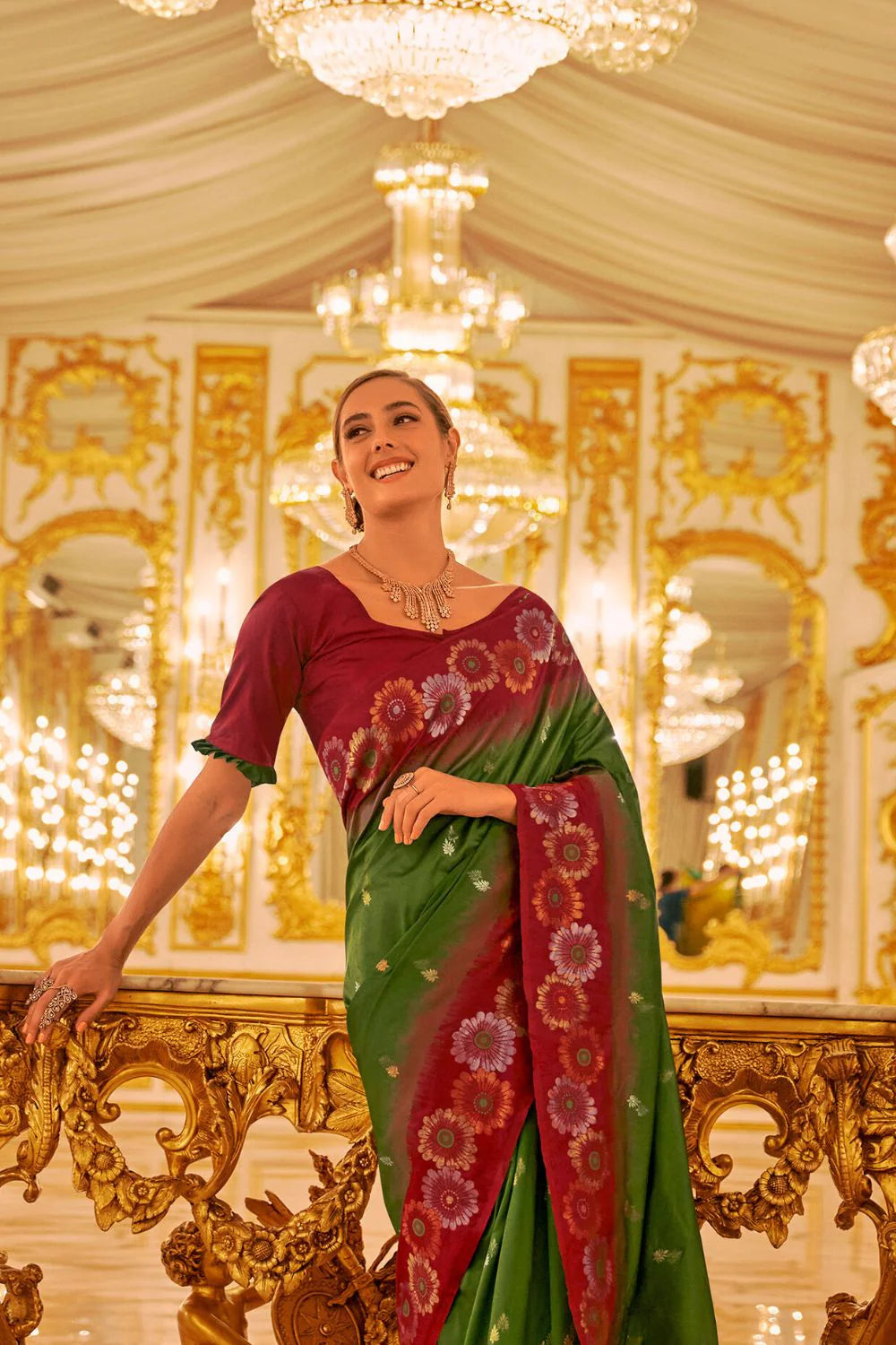 Rajyog Neytiri Silk Luxurious Soft Banarasi Silk Saree