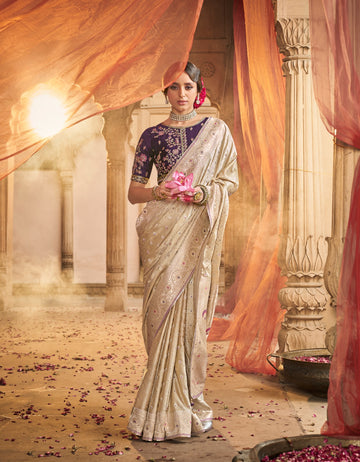 Kira Exclusive Kaya  Satin-Based Fancy Fabric Saree