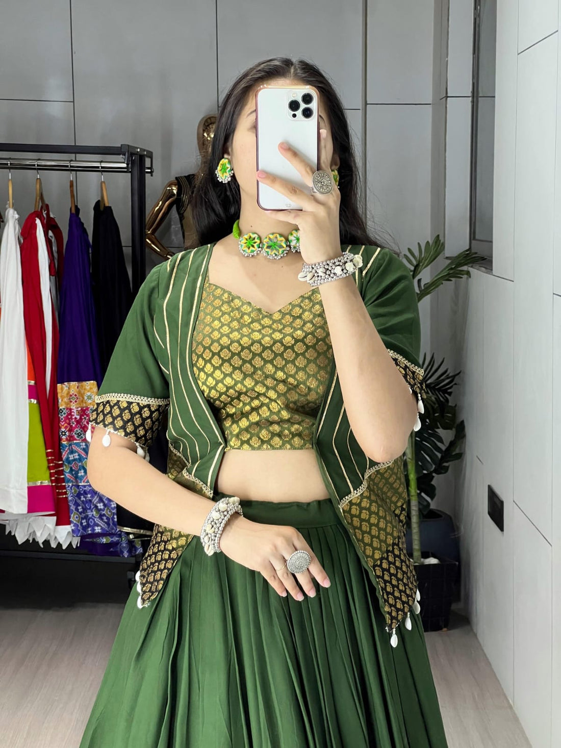 New Catalog 2025 – Rayon Cotton with Silk Chaniya Choli & Koti