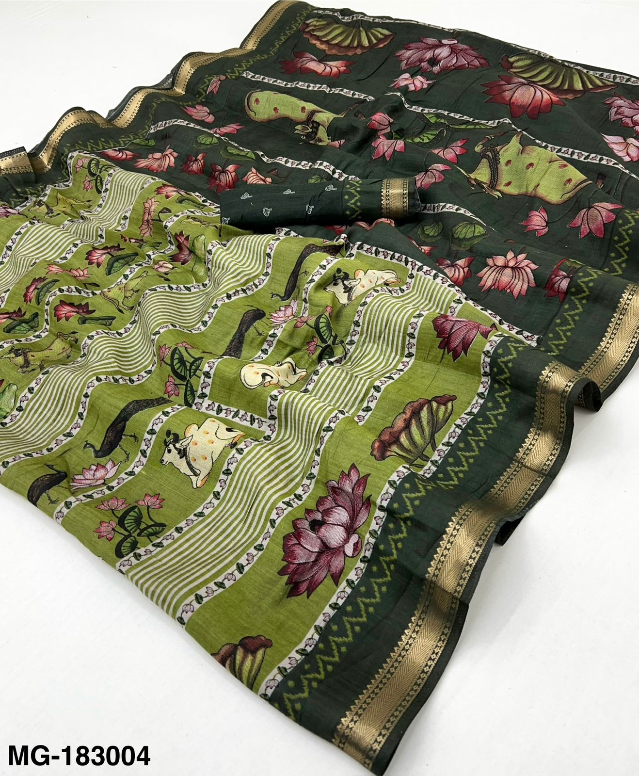 Kazari Series – Mangalyam Soft Mul Cotton Saree