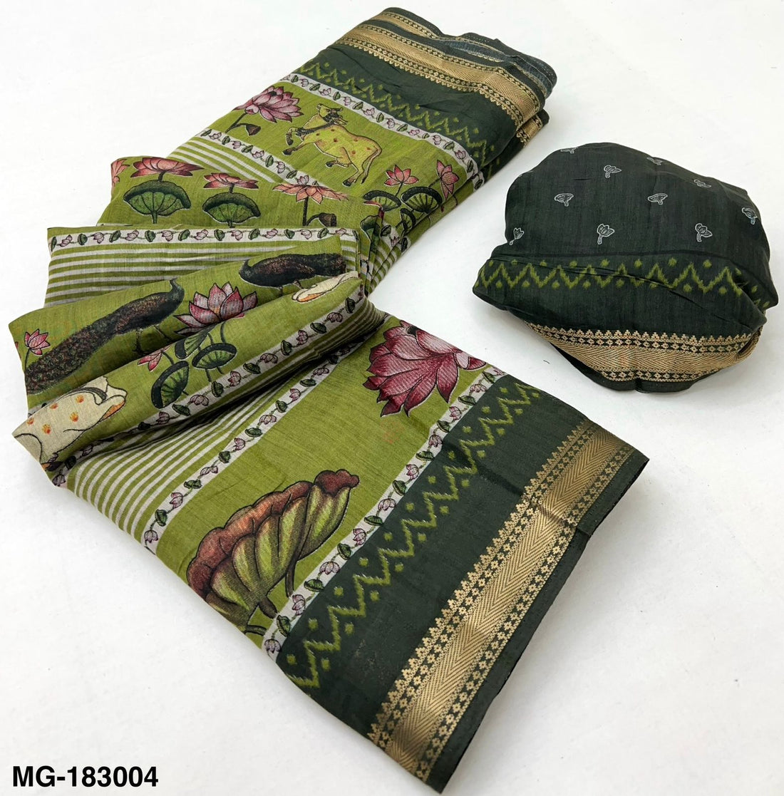 Kazari Series – Mangalyam Soft Mul Cotton Saree