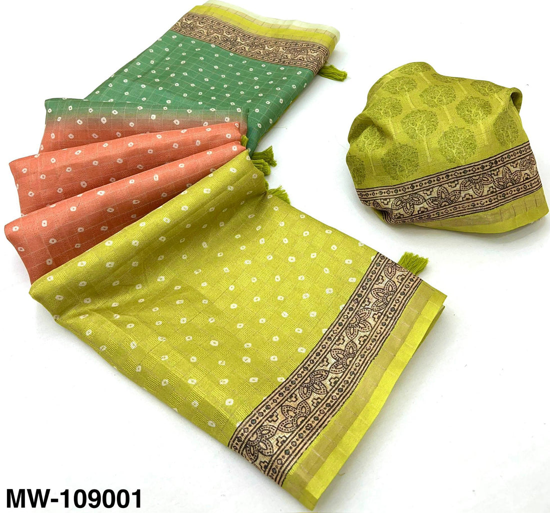 Elegant Maheshwari Silk Saree