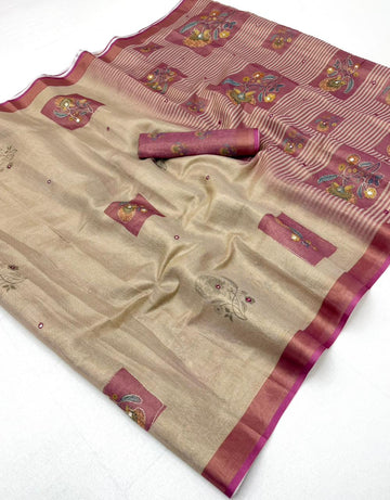 Faddism Kumudan Erode Cotton Saree
