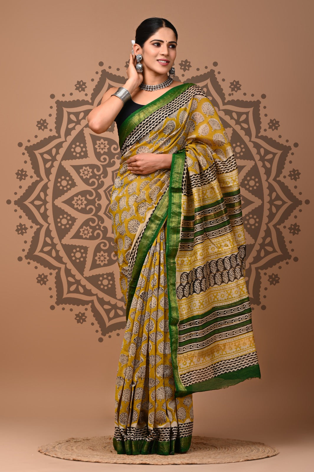 Exclusive Maheswari Silk Saree - Traditional Elegance Redefined